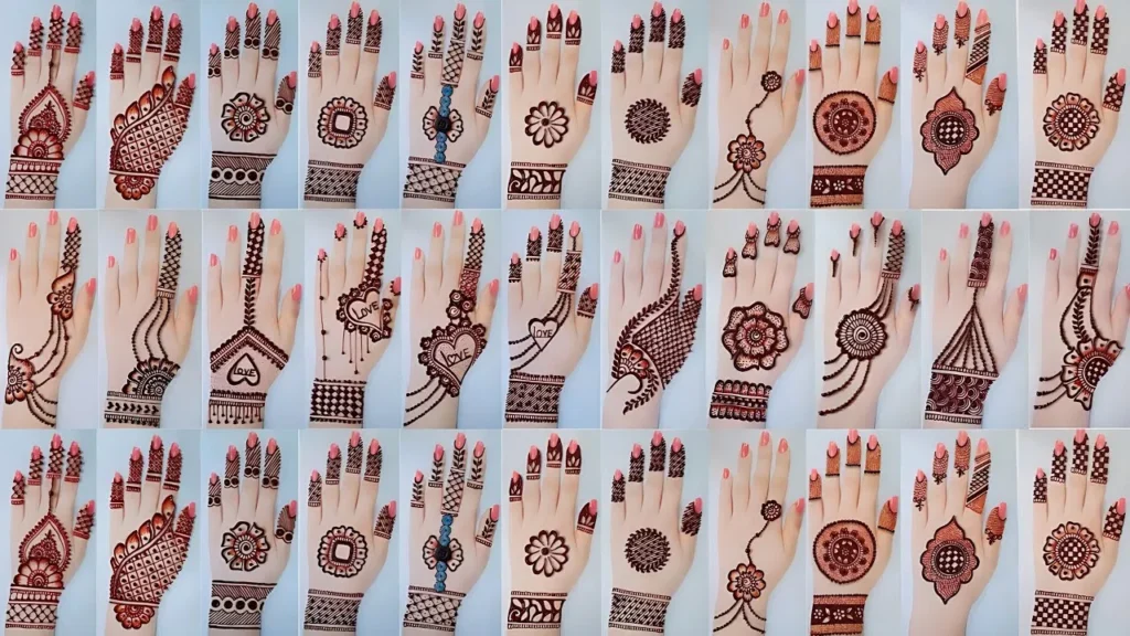 mehndi design easy and beautiful