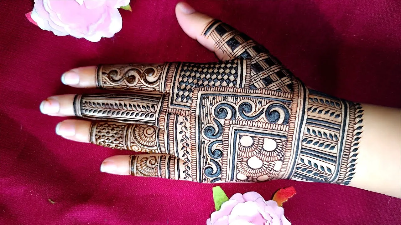 simple mehndi design