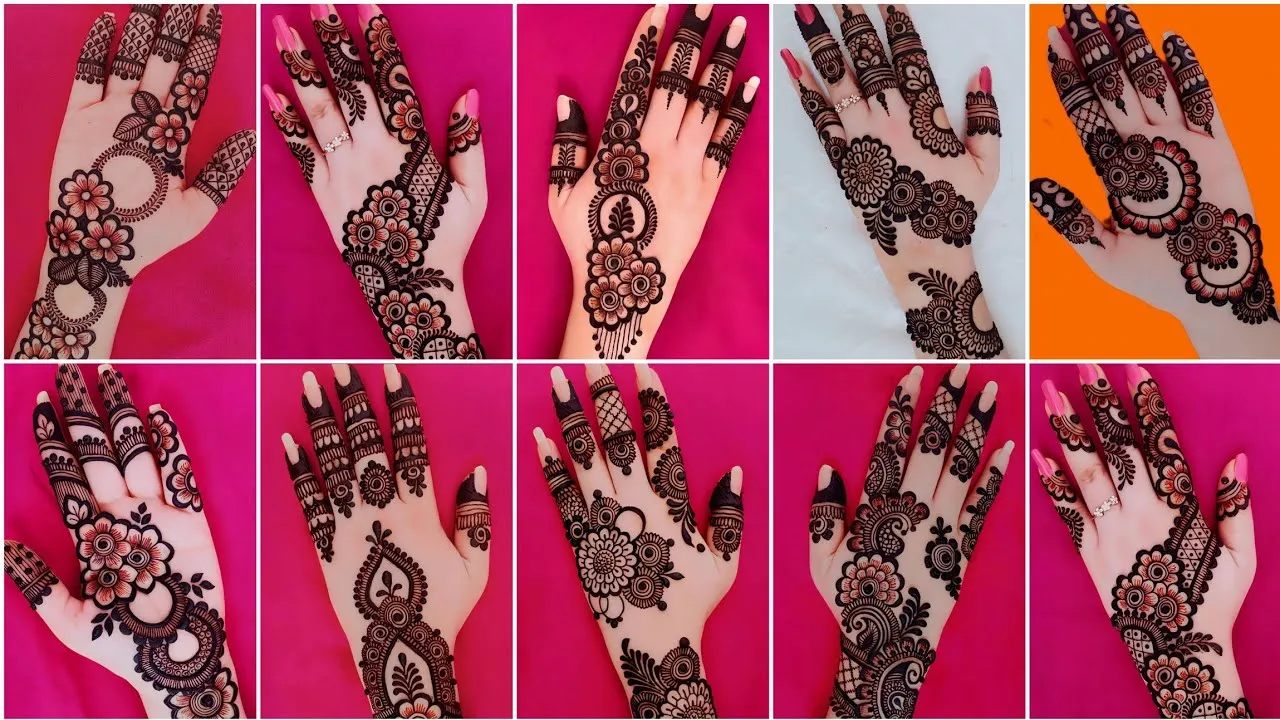 simple mehndi design