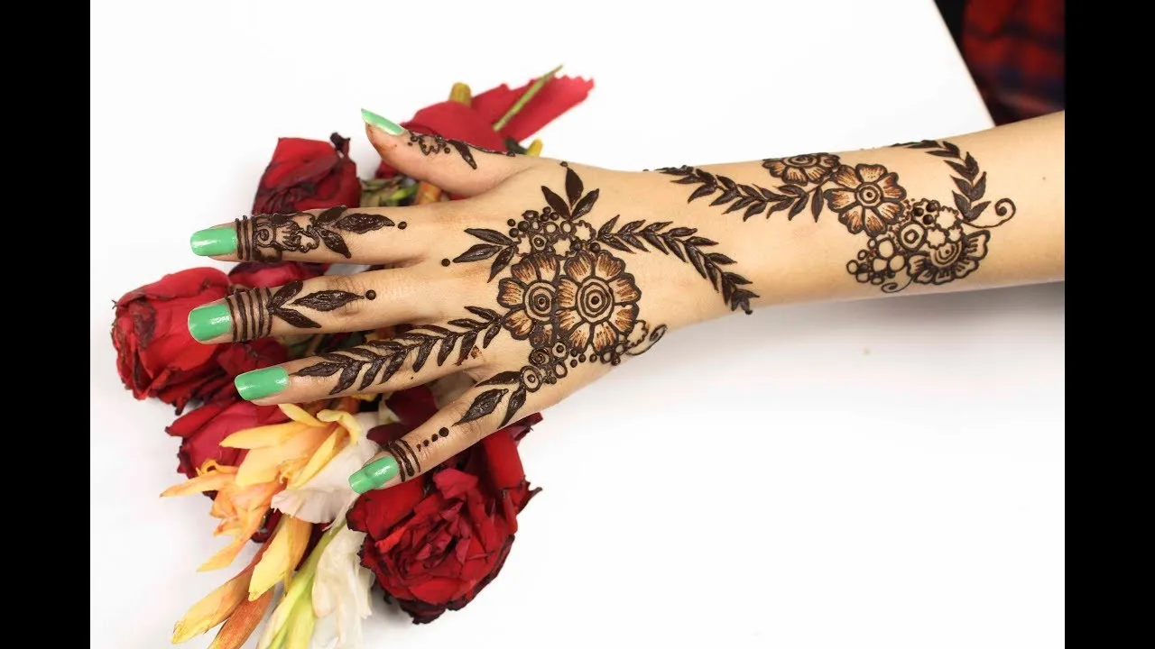 simple mehndi design