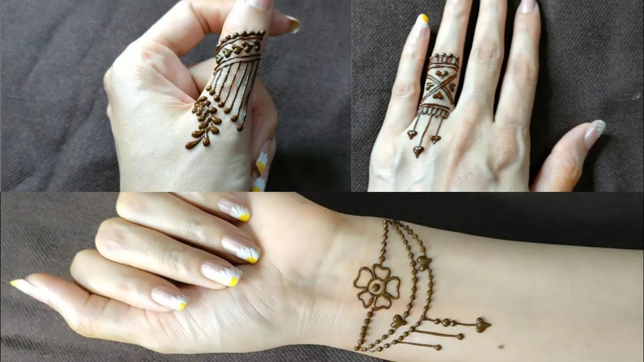 simple mehndi design