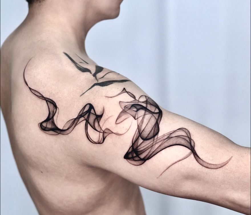 Abstract Tattoos for men