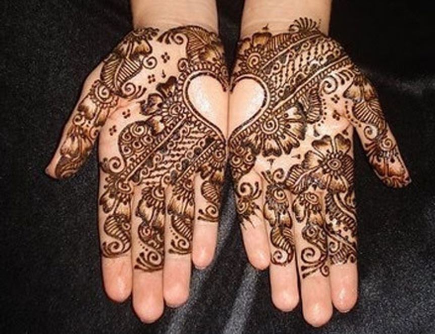 front hand simple mehndi design easy and beautiful 2025