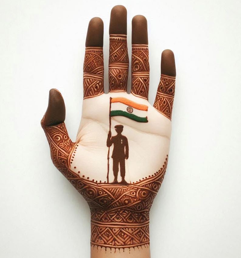 New Mehndi Designs to Celebrate Independence (15 August 2025)