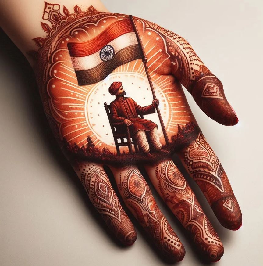New Mehndi Designs to Celebrate Independence (15 August 2025)