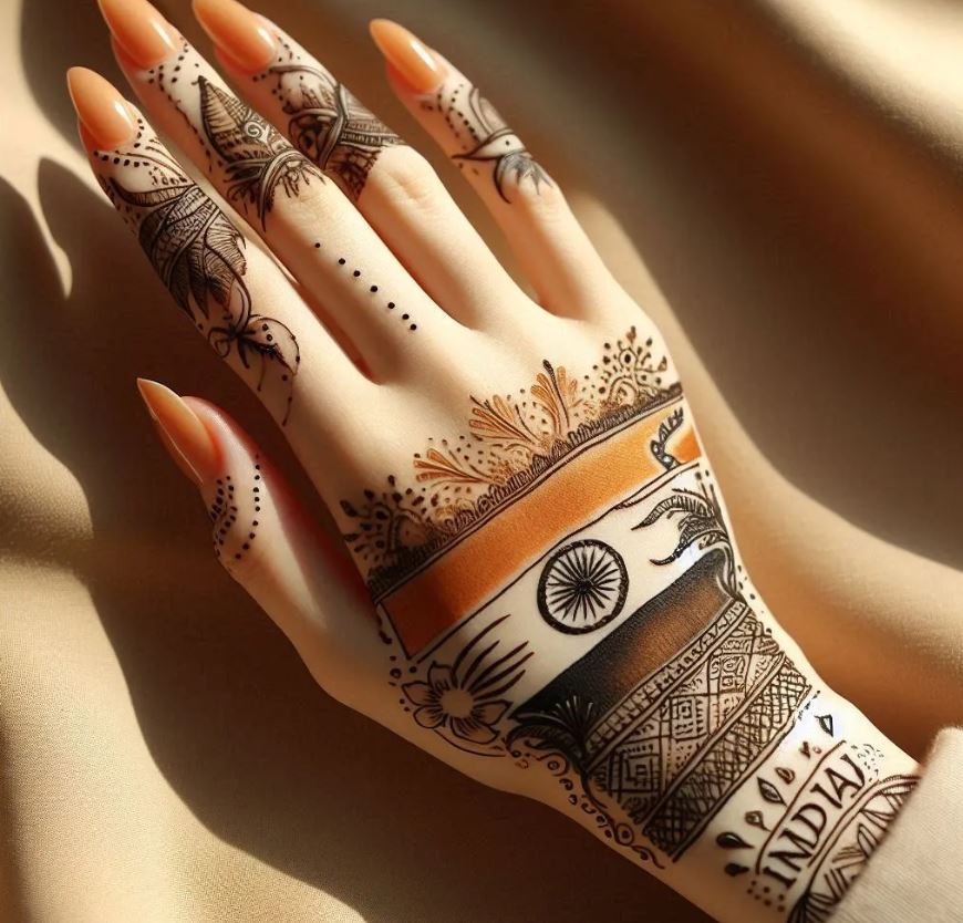 New Mehndi Designs to Celebrate Independence (15 August 2025)